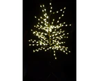 Christmas Artificial Tree Decoration Cherry Ball LED Tips Branch Tree Animated Outdoor - Warm White