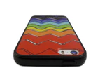 Colourful Chevron Printed Hard Back Case for Apple iPhone 5 5S or SE 1st Gen