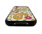 Paisley with Bird Printed Hard Back Case for Apple iPhone 4 4S