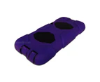 Purple Extra Heavy Duty Case Cover for Apple iPod touch 5 6 7 5th 6th 7th Gen