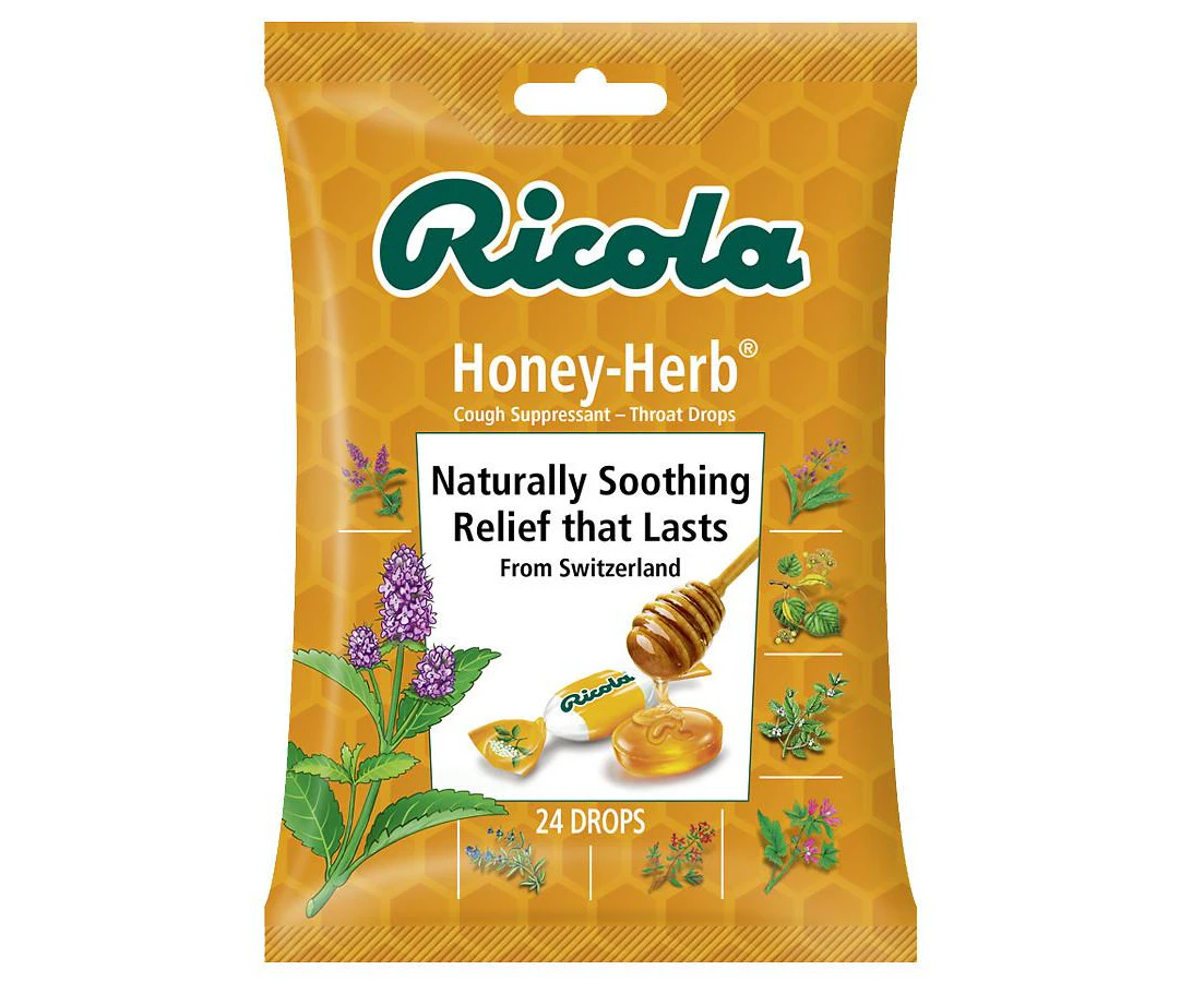 Ricola Honey Herb 24 Drops