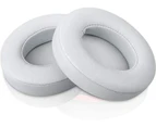 Replacement Ear Pads Cushions in White for Beats Studio 2.0 3.0 Over-the-Ear Headphones