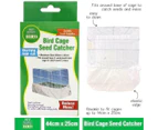 Au Pet Bird Cage Seed Catcher Guard Cover Shell Skirt Decoration Net