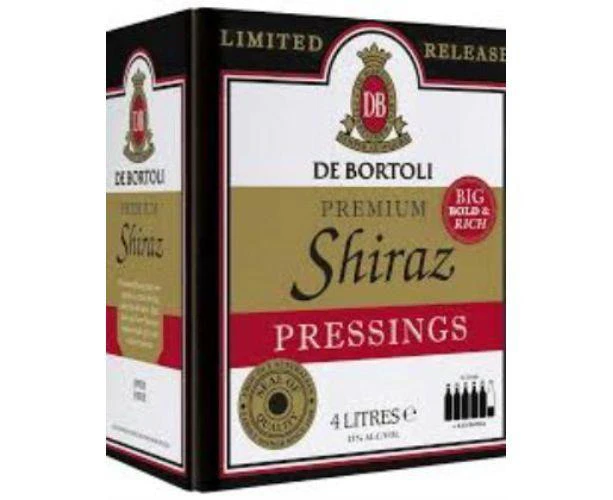 4Lt Bortoli Premium Shiraz 4L