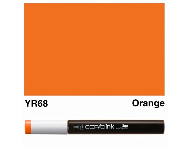 Copic Ink YR68 - Orange 12ml