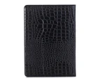 Black Faux Crocodile Leather Cover for Apple iPad mini 4