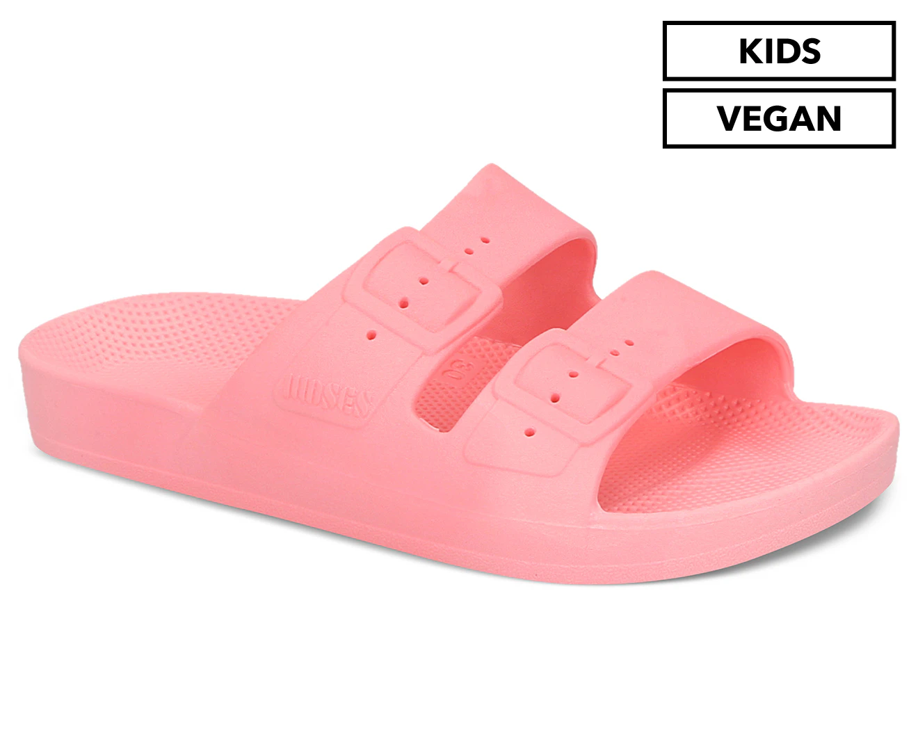 Freedom Moses Girls' Pink Martini Slides - Pink