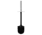 Ortega Home Toilet Brush Holder - White/Black/Silver