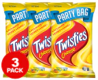 3 x Twisties Party Bag Cheese 270g