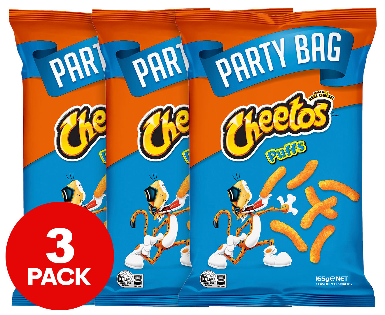 Amazon.com: Cheetos Jumbo Puffs Flamin' Hot, 8.5 oz