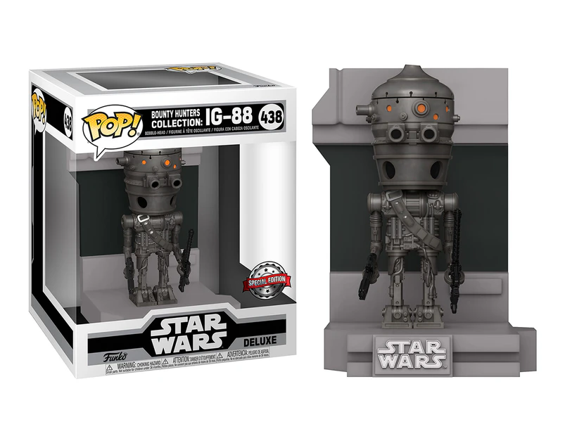 Funko POP! Star Wars Deluxe Bounty Hunters Collection: IG-88 Vinyl Figure