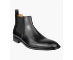 Florsheim Shield Men's Plain Toe Chelsea Boot Shoes - BLACK