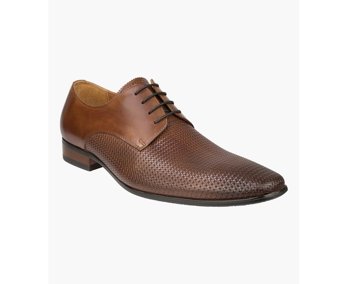 Florsheim Tweed Men's Plain Toe Derby Shoes - RICH TAN 