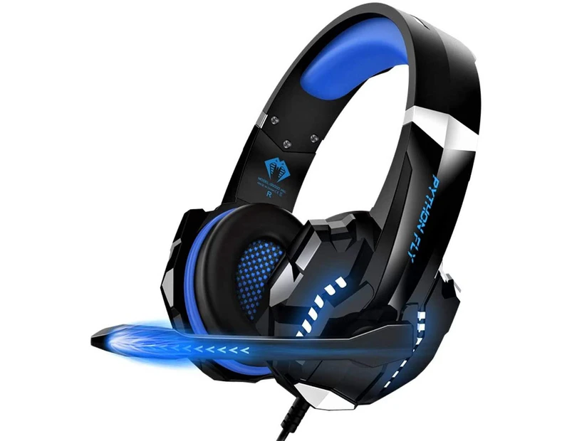 EZONEDEAL Gaming Headset Noise Cancelling Over Ear Headphones Microphone For PS4 PS5 Nintendo Xbox One Controllers