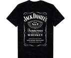 Jack Daniels OLD No 7 Full Label Marle Tee Shirt