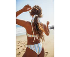 Praiano Bikini Top - Vintage Stripes