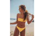 Praiano Bikini Top - Lemon Drop Yellow
