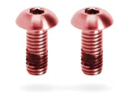 Kogel Titanium Bottle Cage Bolts (2 Pack) - Rose