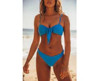 Praiano Bikini Top - Ocean Blue