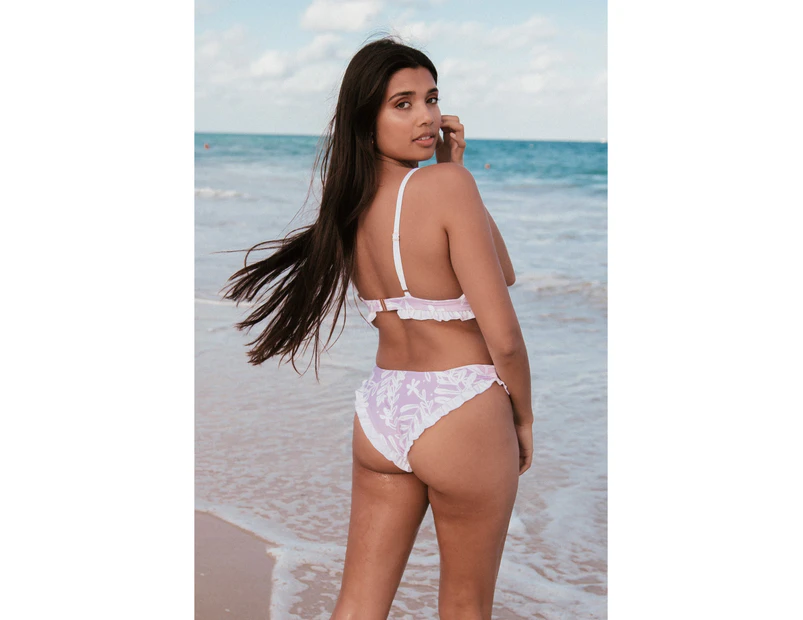 Luci Cheeky Bottoms - Lilac Floral