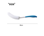 Daxstar Long Anti-Slip Curve Handled Bath Body Brush Exfoliate Bath Brush-Blue