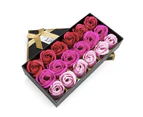 Daxstar Floral Scented Bath Soap Rose Set Flower Petals for Girl Moms-Pink