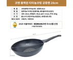 KOMAN Titanium Coating Wok Pan 28cm Non-Stick
