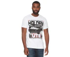 Holden Men's Ute Tee / T-Shirt / Tshirt - White