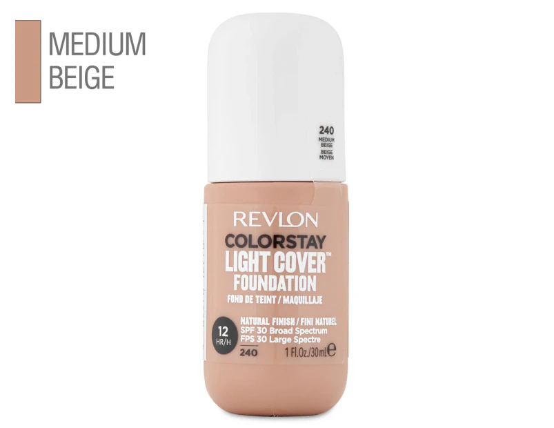 Revlon ColorStay Light Cover Foundation 30mL - Medium Beige