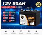 12V 50AH AGM Battery