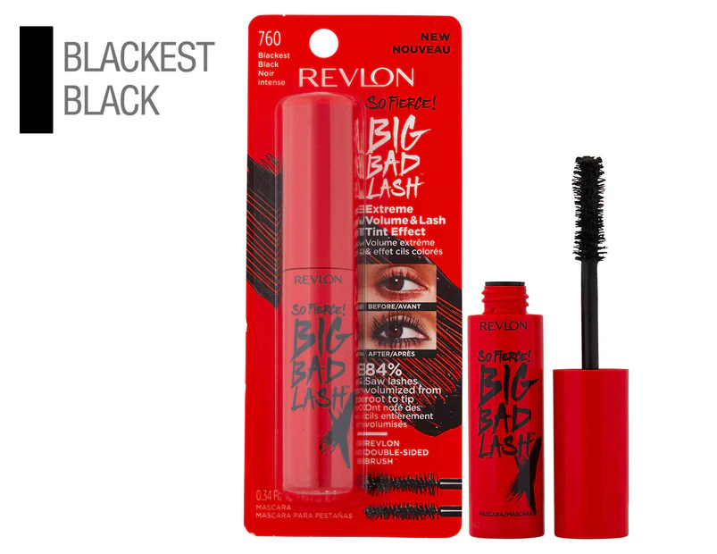 Revlon So Fierce Big Bad Lash Mascara 10mL - Blackest Black