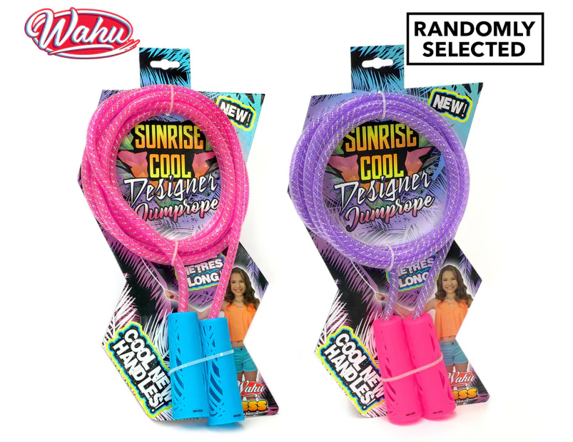 Wahu Sunrise Cool Designer Jump Rope - Randomly Selected