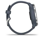 Garmin Venu 2 45mm Silicone Smart Watch - Granite Blue/Silver