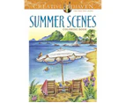 Summer Scenes - Adult Coloring Book
