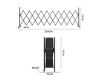 Garden Security Fence Gate Gate Metal Indoor Outdoor Expandable Barrier Traffic