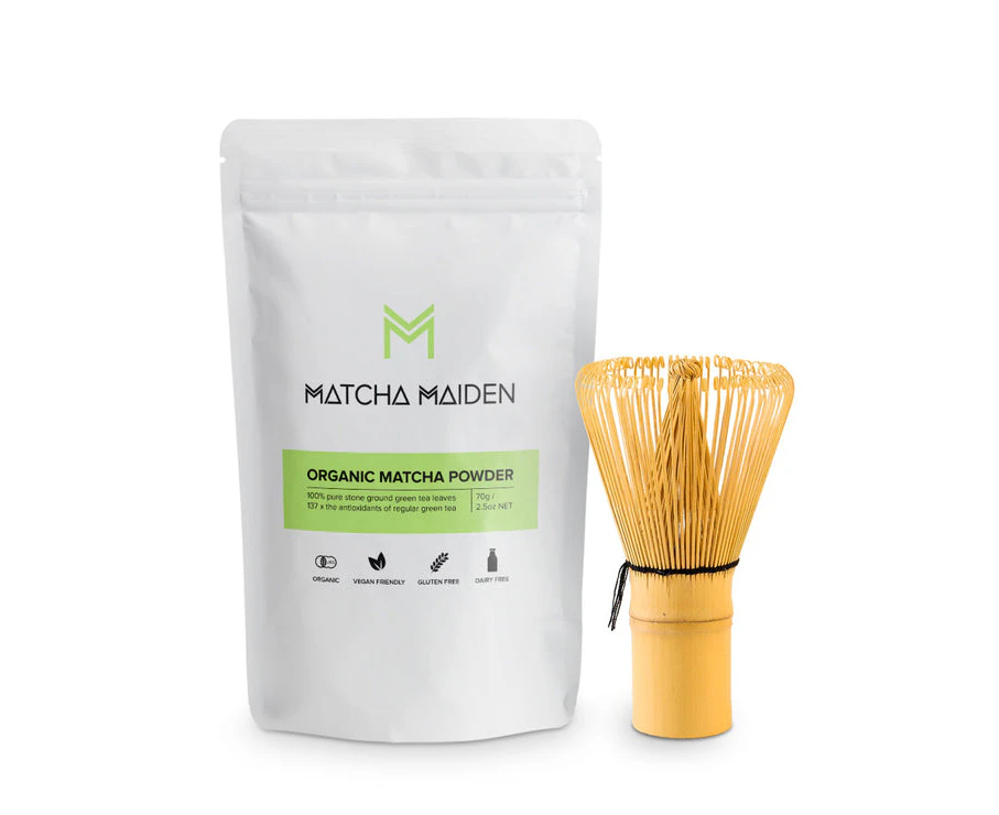 Organic Matcha 70G + Whisk