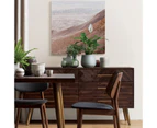 MERCY Dining Chair - Walnut & Grey