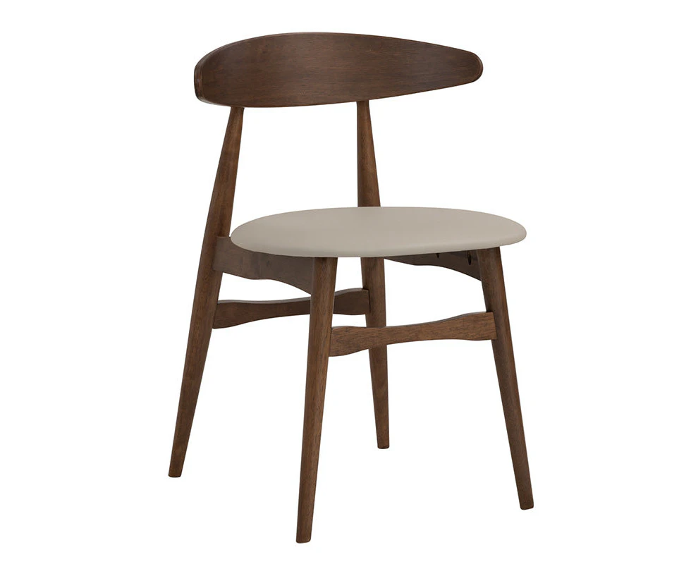 TELYN Dining Chair - Cocoa + Cream