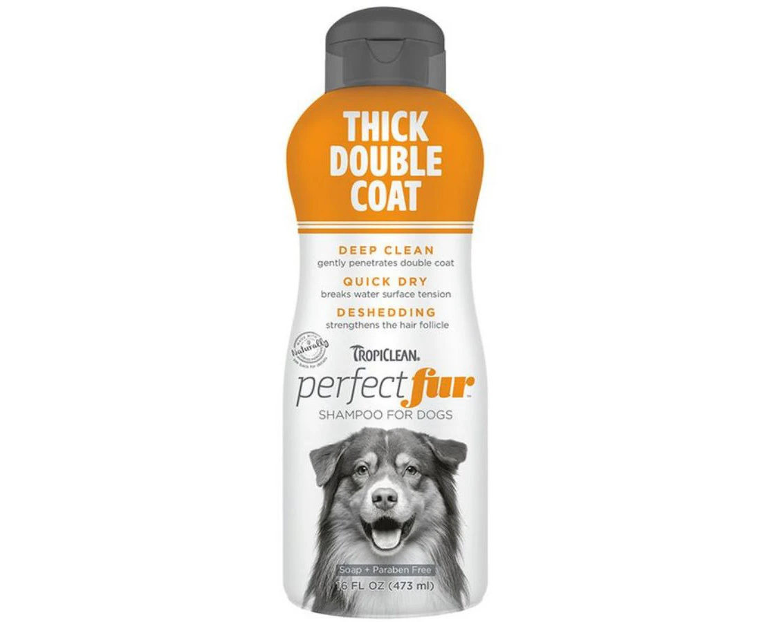 Tropiclean Perfect Fur Thick Double Coat Shampoo