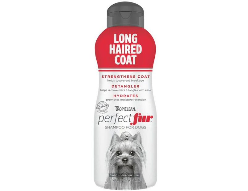 Tropiclean Perfect Fur Long Haired Coat Shampoo
