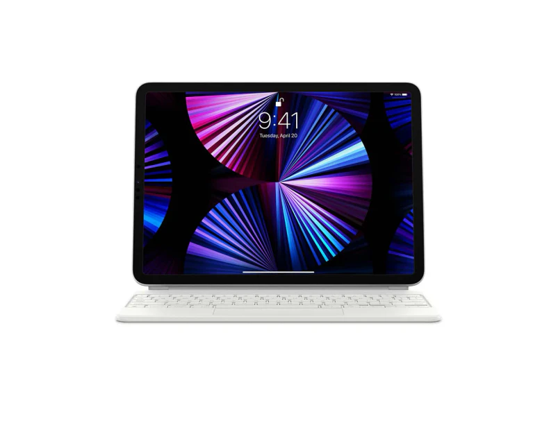 Magic Keyboard for iPad Pro 11-inch (3rd generation) and iPad Air (4th generation) - White MJQJ3ZA/A