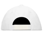 Armani Exchange Rubber Logo Baseball Hat - Bianco