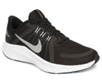 Nike Women's Quest 4 Running Shoes - Black/White/Smoke Grey