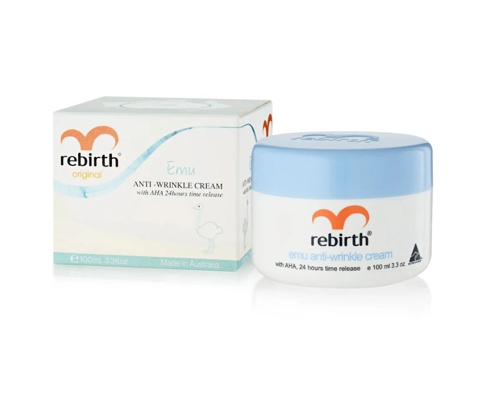 Rebirth-Emu Anti-Wrinkle Cream with AHA 100ml