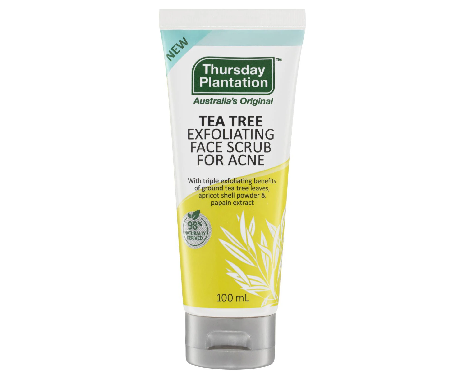 Thursday Plantation Tea Tree Exfoliating Face Scrub for Acne 100mL