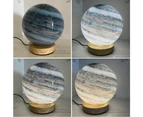 Moon LED Night Lamp Galaxy Planet Light With Stand - Blue