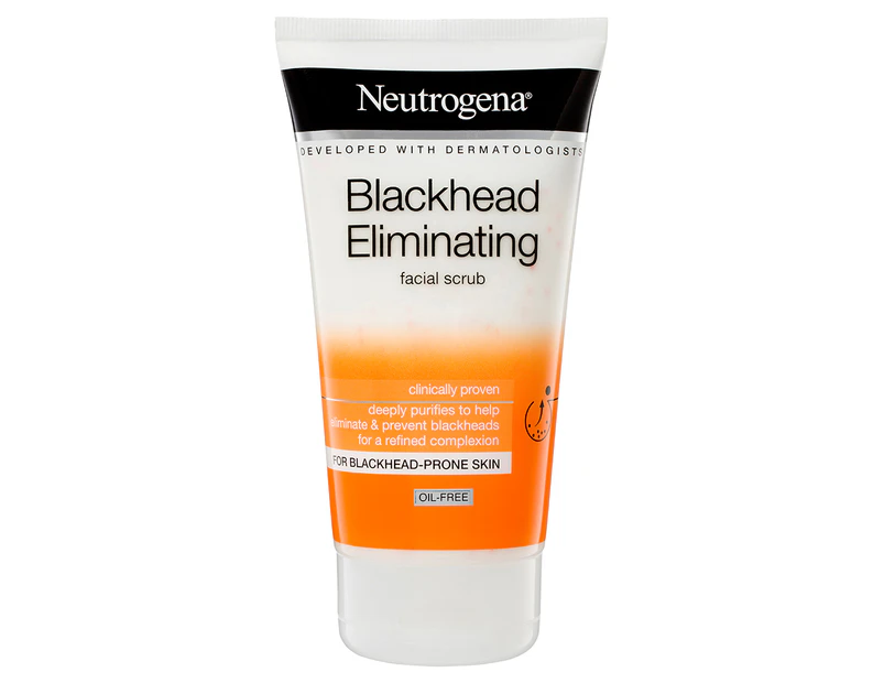 Neutrogena Blackhead Eliminating Facial Scrub 150mL
