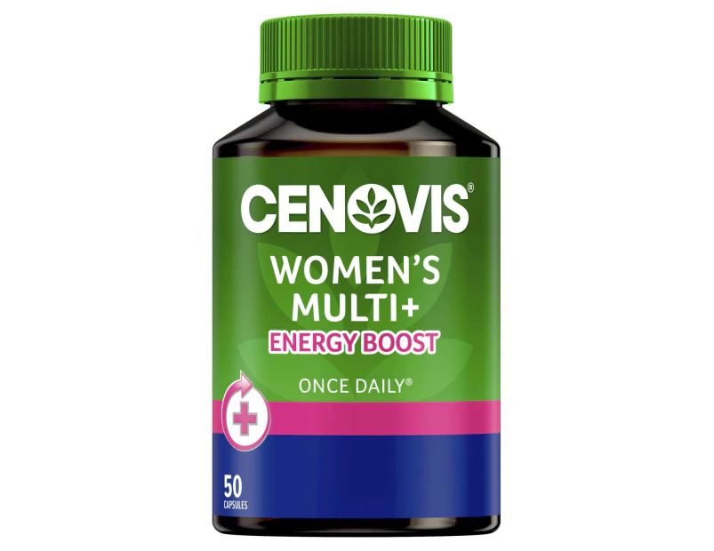 Cenovis Women's Multi + Energy Boost Capsules 50