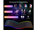 RGB Wireless 15W Oversized Charger Mouse Pad 800x300 MM Gaming Mouse Pad