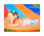 Bestway Water Slip And Slide Kids Inflatable Splash Toy Quadruple 4.88M